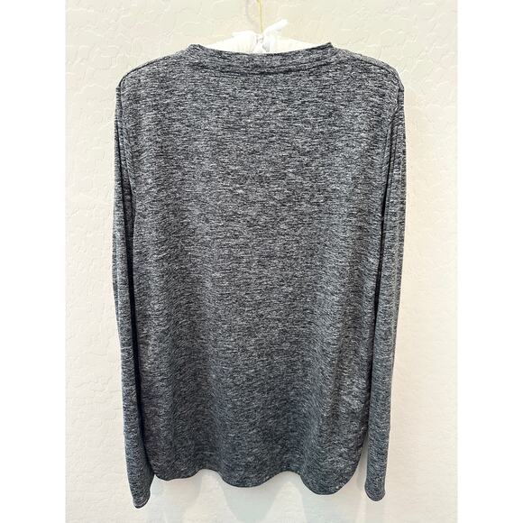 ATHLETA | Gray Long Sleeve Performance Top Lightweight Activewear | Size Large - Picture 4 of 6